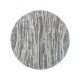  Marketplace Luxury Shag Rugs, Wave, Gray, 7 ft. 10 in. - Round