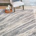  Marketplace Luxury Shag Rugs, Wave, Gray, 6 ft. 6 in. x 9 ft. 6 in.