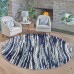  Marketplace Luxury Shag Rugs, Wave, Blue, 9 ft. 5 in. x 13 ft.