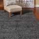  Marketplace Luxury Shag Rugs, Gray, 7 ft. 10 in. - Round