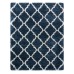  Marketplace Luxury Trellis Shag Rugs, Blue, 5 ft. 3 in. x 7 ft. 5 in.