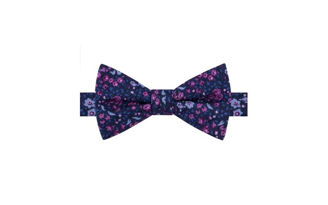  Men’s Botanical Pre-Tied Bow Tie (Green)