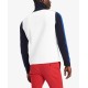  Men’s Lloyd Zip-Front Graphic Sweatshirt (White, L)
