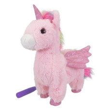 Walking Dancing Plush Unicorn SL11690, Pink