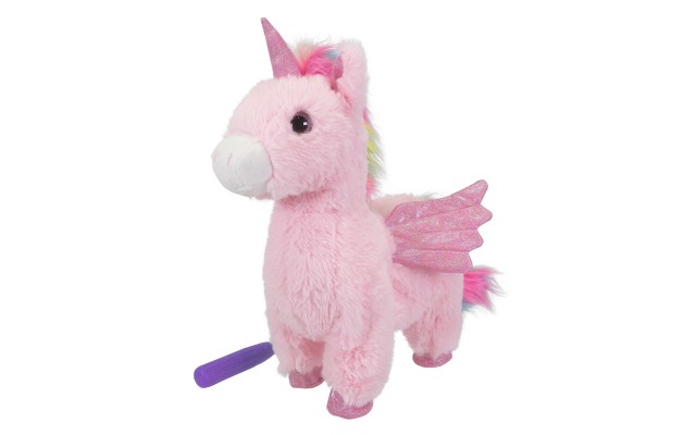 Walking Dancing Plush Unicorn SL11690, Pink
