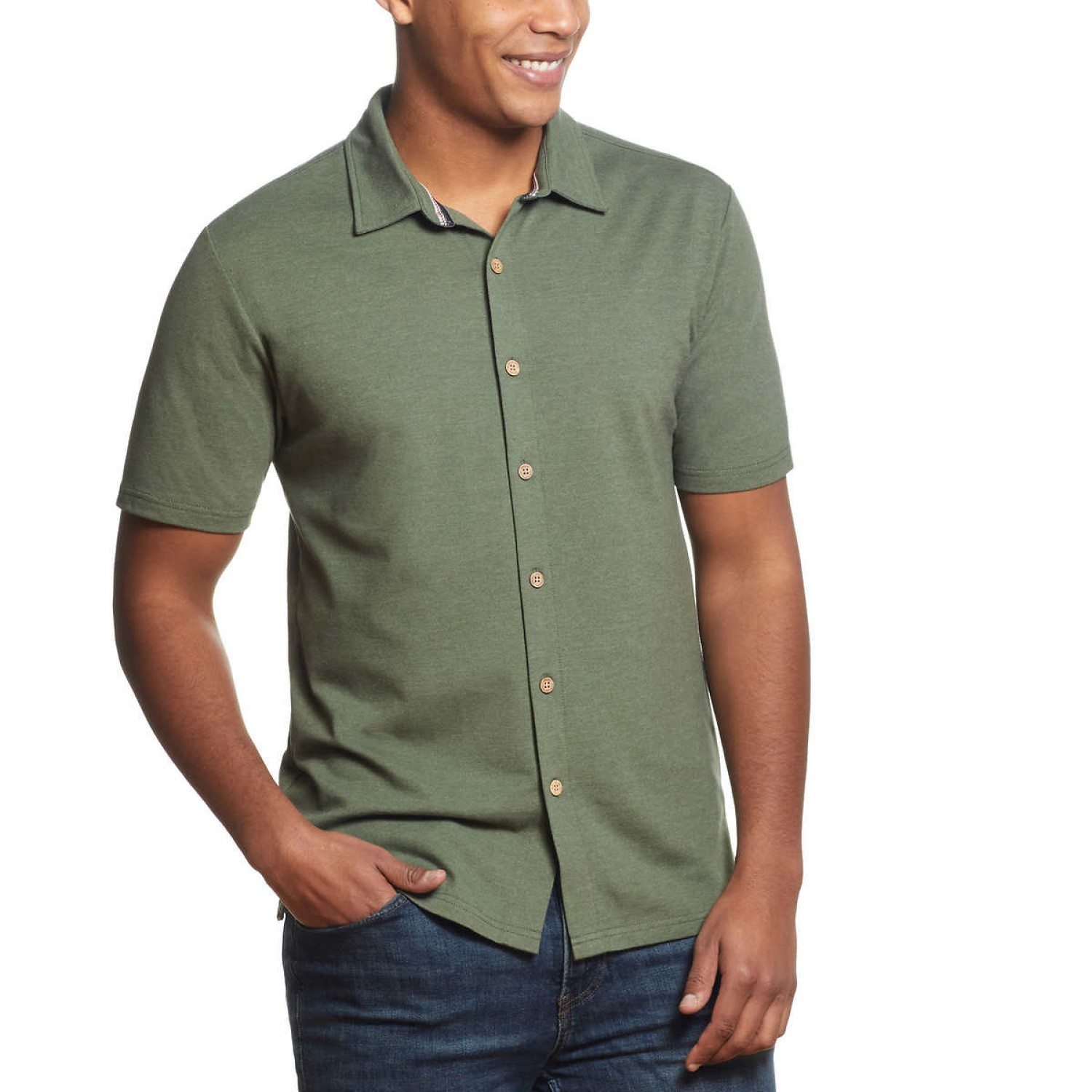 weatherproof vintage men's button up shirt