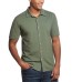  Men's Button Up Shirt, Green, 3X-Large