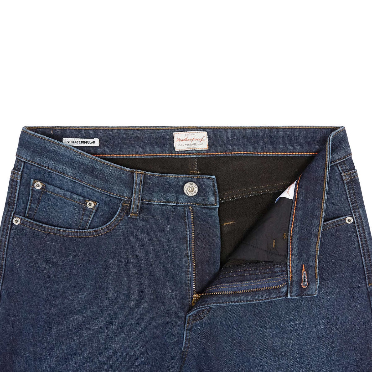 Fleece Lined Pant, Blue 