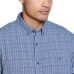  Men's Short Sleeve Woven Shirt, Dark Blue, 3X-Large