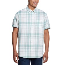 Weatherproof Vintage Men's Short Sleeve Woven Shirt