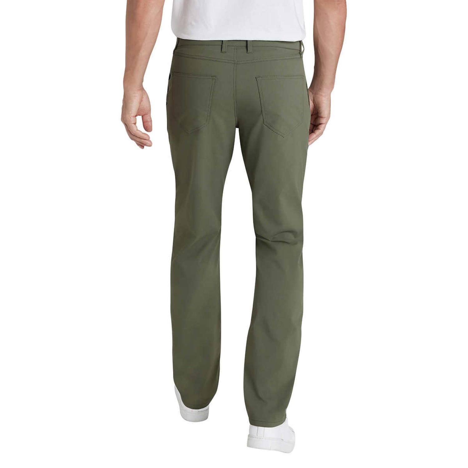 Weatherproof Vintage Men's Tech Pant, Green, 30 x 32