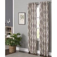 Windham Weavers Zia Medallion Print Window Panel (Red, 50″ x 95″ )