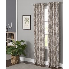 Windham Weavers Zia Medallion Print Window Panel (Red, 50″ x 95″ )