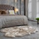  Genuine Sheepskin Rug Collection, Brown, 2 ft. x 3 ft. 5 in.