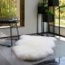  Genuine Sheepskin Rug Collection, White, 2 ft. x 5 ft. 10 in.