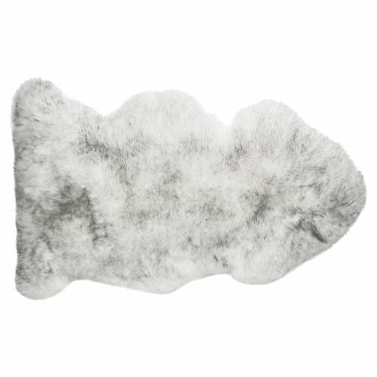  Genuine Sheepskin Rug Collection, Gray, 2 ft. x 3 ft. 5 in.