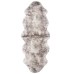  Genuine Sheepskin Rug Collection, Brown, 3 ft. 7 in. x 5 ft. 10 in.