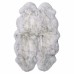  Genuine Sheepskin Rug Collection, Gray, 2 ft. x 5 ft. 10 in.