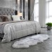  Genuine Sheepskin Rug Collection, Gray, 2 ft. x 5 ft. 10 in.