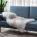  Genuine Sheepskin Rug Collection, Brown, 3 ft. 7 in. x 5 ft. 10 in.