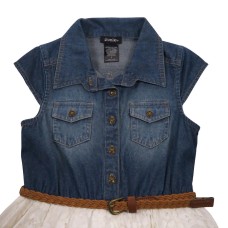 Zunie Kids' Dress, Ivory