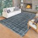 Zurich Shag Rug, Benson Collection, Gray, 5 ft. 3 in. x 7 ft. 5 in.