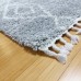 Zurich Shag Rug, Darro Collection, Gray, 6 ft. 6 in. x 9 ft. 6 in.
