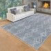 Zurich Shag Rug, Darro Collection, Gray, 6 ft. 6 in. x 9 ft. 6 in.