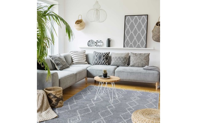 Zurich Shag Rug, Darro Collection, Gray, 9 ft. 5 in. x 13 ft.