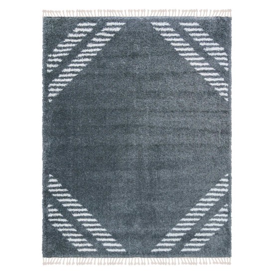 Zurich Shag Rug, Lenola Collection, Dark Gray, 7 ft. 10 in. x 10 ft.