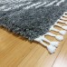 Zurich Shag Rug, Lenola Collection, Dark Gray, 5 ft. 3 in. x 7 ft. 5 in.