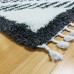 Zurich Shag Rug, Lenola Collection, Ivory, 6 ft. 6 in. x 9 ft. 6 in.