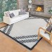 Zurich Shag Rug, Lenola Collection, Ivory, 6 ft. 6 in. x 9 ft. 6 in.