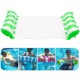 2 Pack Inflatable Water Hammock, Air Mattress, Aqua Lounger & Floating Sleep Pillow for Swimming Pool or Beach – Foldable & Easy to Carry, 2 Pack (Green+Pink)