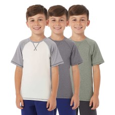 32 Degrees Cool Youth 3-pack Active Tee