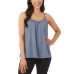  Ladies' Bra Cami, 2-pack, Blue, Large