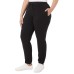  Ladies' Jogger, Black, Large