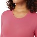  Ladies' Long Sleeve Air Mesh Tee, 2-pack, White, Large