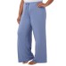  Ladies' Lounge Pant, 2-pack, Black, Small