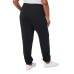  Ladies' Twill Jogger, Black, 3X