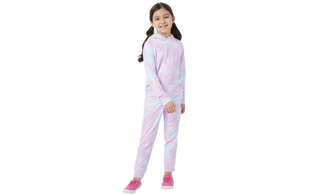  Youth 2-piece Set, Purple, Large