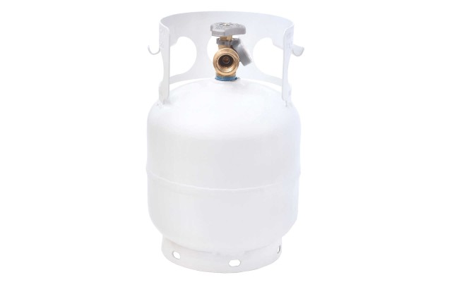 5 Lbs. Steel Propane Cylinder with OPD Valve & Built-in Gauge