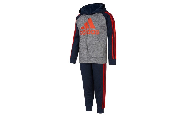  Kids' 2-piece Set, Orange, One Color, 2T