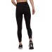  Ladies' 3-Stripe Tight with Mesh, Black, Large