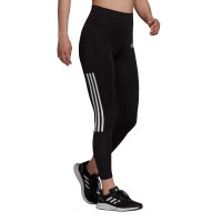 adidas Ladies' 3-Stripe Tight with Mesh, Black, X-Small