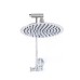  Stainless 8″ Rain Shower Head With Extension Arm
