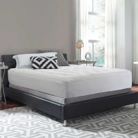 All Season Reversible Pillowtop Mattress Pad, One Color, King