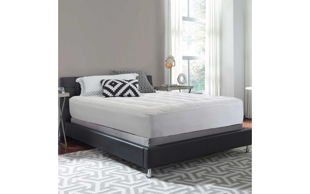  Reversible Pillowtop Mattress Pad, One Color, King