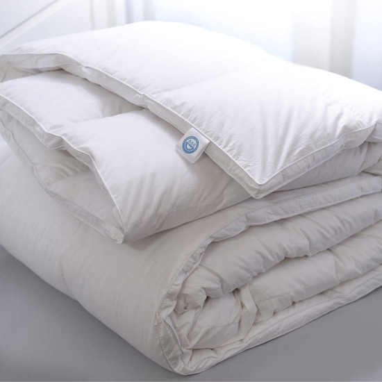  RDS White Goose Down Comforter, One Color, King