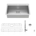  Culver Welded Kitchen Sink and Semi-Pro Faucet Package